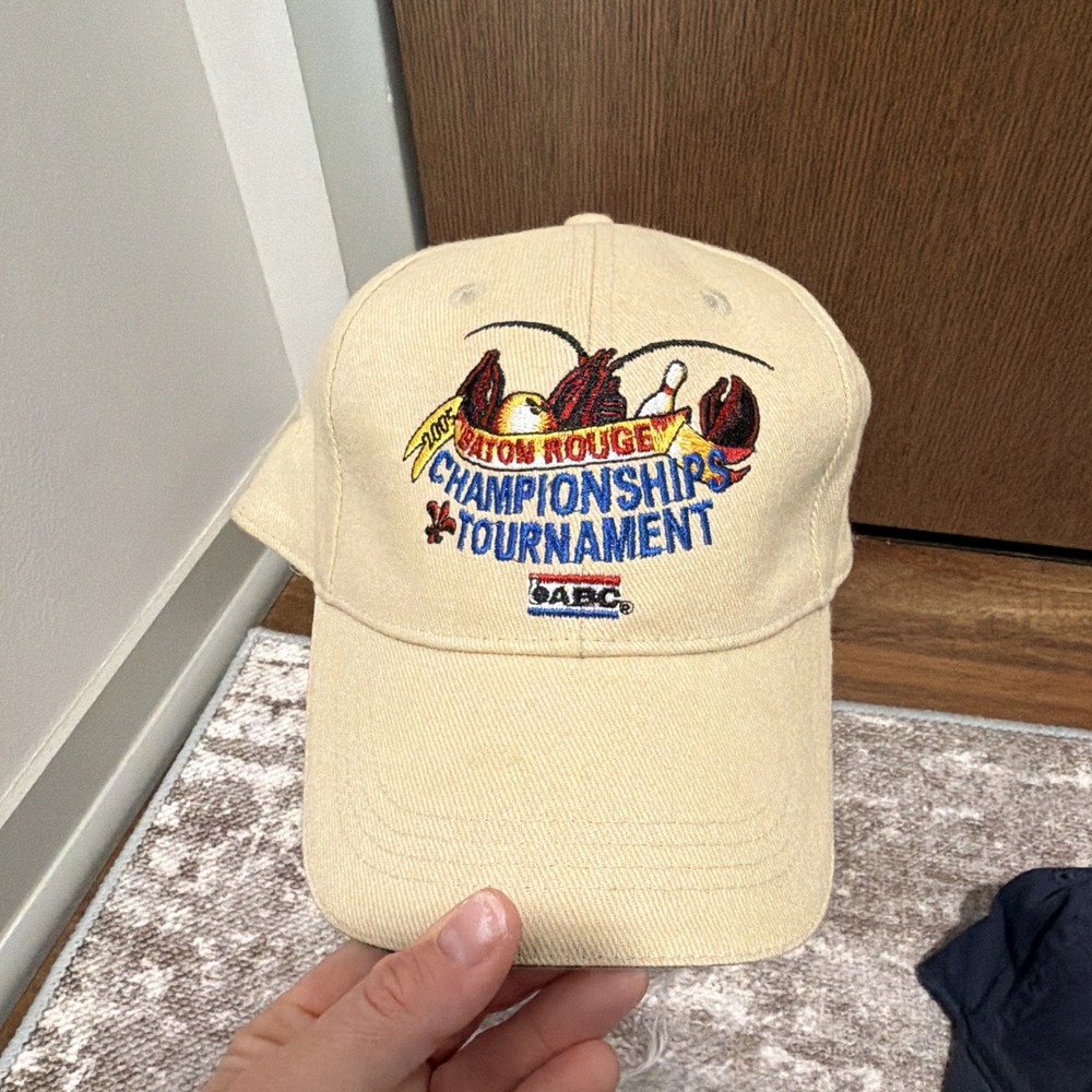 Jemco Int. Beige Adjustable 2005 BATON ROUGE BOWLING CHAMPIONSHIP TOURNAMENT ABC